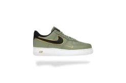 NIKE AIR FORCE 1 LOW LV8 DOUBLE SWOOSH OLIVE GOLD - KAKI
